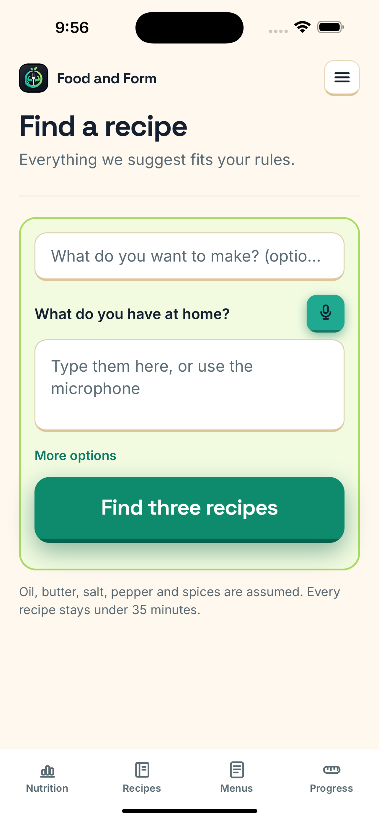 Food and Form screenshot 3